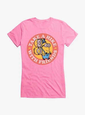 Minions Hike With Friends Girls T-Shirt