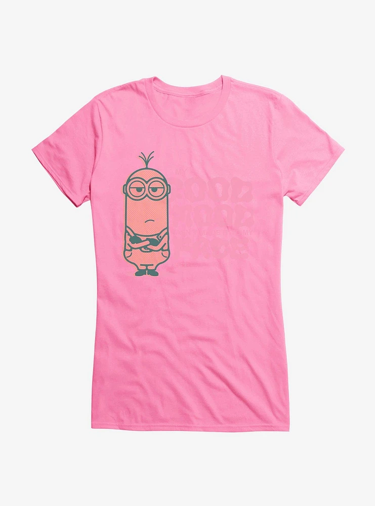 Minions Kevin Good Mood Sarcasm Girls T-Shirt