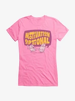 Minions Motivation Optional Girls T-Shirt
