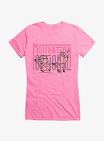 Minions Spotty Motivation Optional Girls T-Shirt