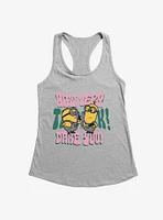 Minions Groovy How Dare You Girls Tank