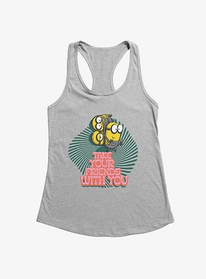 Minions Groovy Take Your Friends Girls Tank