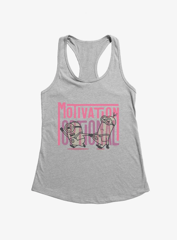 Minions Spotty Motivation Optional Girls Tank