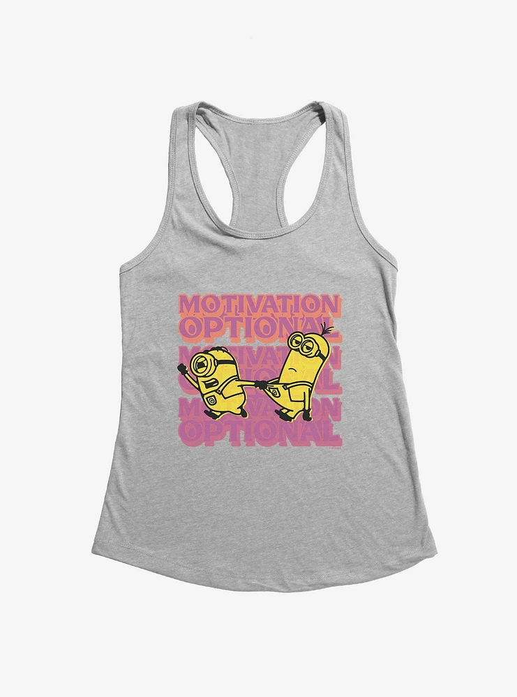 Minions Stuart Motivates Kevin Girls Tank