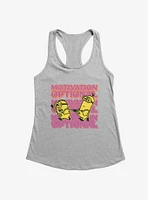 Minions Stuart Motivates Kevin Girls Tank