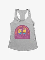 Minions Vintage How Dare You Girls Tank