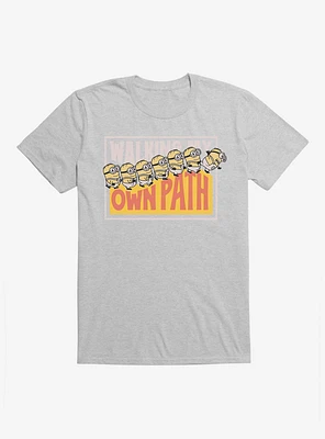 Minions On My Own Path Panel T-Shirt