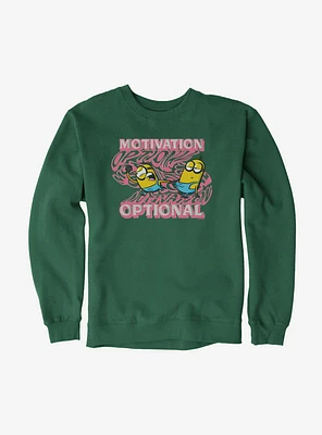 Minions Groovy Motivation Optional Sweatshirt