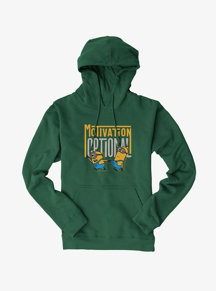 Minions Bold Motivation Optional Hoodie