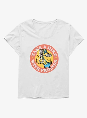 Minions Hike With Friends Girls T-Shirt Plus