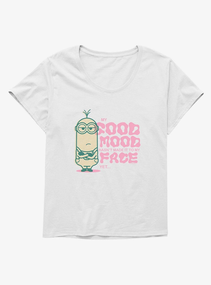 Minions Kevin Good Mood Sarcasm Girls T-Shirt Plus