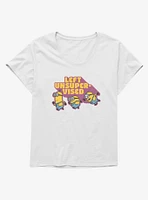 Minions Left Unsupervised Girls T-Shirt Plus