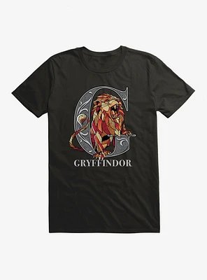 Harry Potter Gryffindor Classic Geometric Letter T-Shirt