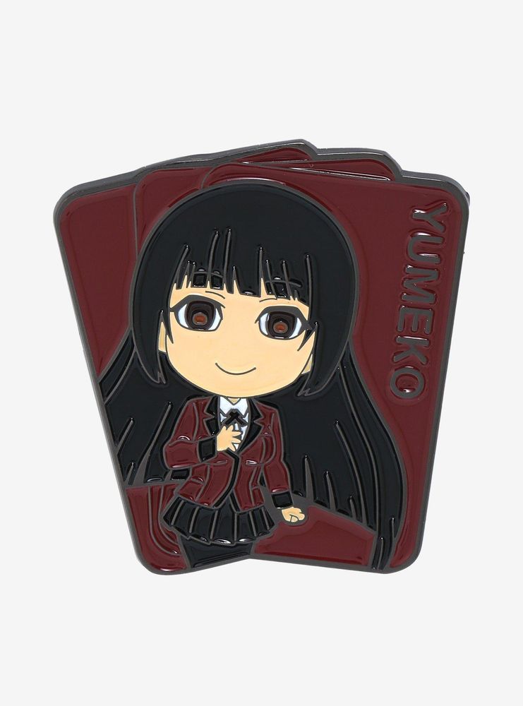 Kakegurui Chibi Yumeko Jabami Cards Enamel Pin - BoxLunch Exclusive