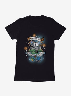 Harry Potter Hogwarts Motto Womens T-Shirt