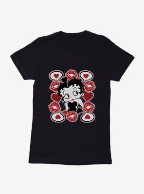Betty Boop Love Frame Womens T-Shirt