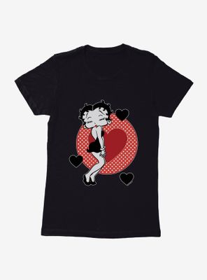 Betty Boop Pucker Up Womens T-Shirt