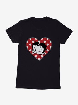 Betty Boop Spotted Love Womens T-Shirt