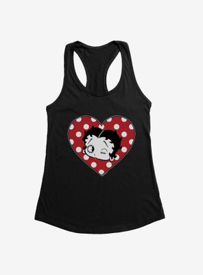 Betty Boop Spotted Love Womens Tank Top