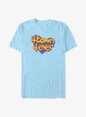 Disney Pixar Turning Red 4Town 4Ever Heart T-Shirt