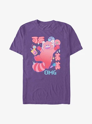 Disney Pixar Turning Red Panda OMG T-Shirt