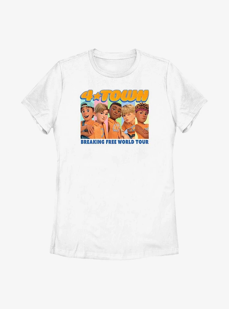 Disney Pixar Turning Red 4Town Concert Shirt Womens T-Shirt
