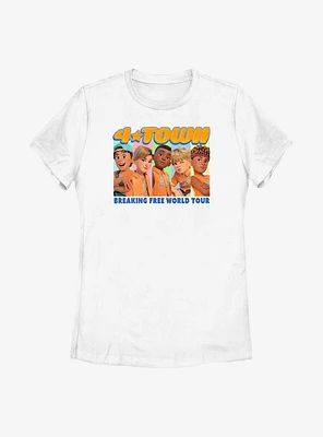 Disney Pixar Turning Red 4Town Concert Shirt Womens T-Shirt