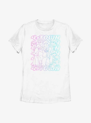 Disney Pixar Turning Red Pastel 4Town Womens T-Shirt