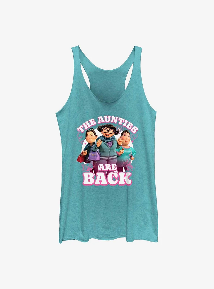 Disney Pixar Turning Red Aunties Are Back Womens Tank Top