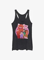 Disney Pixar Turning Red Panda Group Womens Tank Top