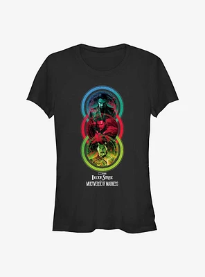 Marvel Dr. Strange Circles Girl's T-Shirt