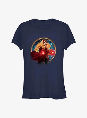 Marvel Dr. Strange Wanda Portrait Girl's T-Shirt