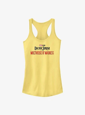 Marvel Dr. Strange 2 Main Logo Girl's Tank