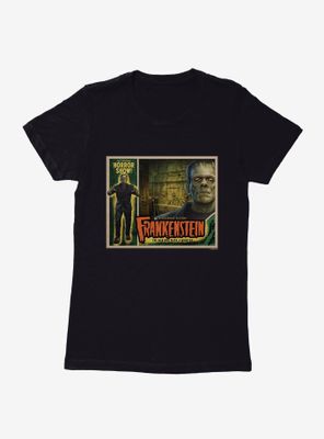 Universal Monsters Frankenstein The Man Who Made A Monster Womens T-Shirt