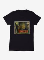 Universal Monsters Frankenstein The Man Who Made A Monster Womens T-Shirt