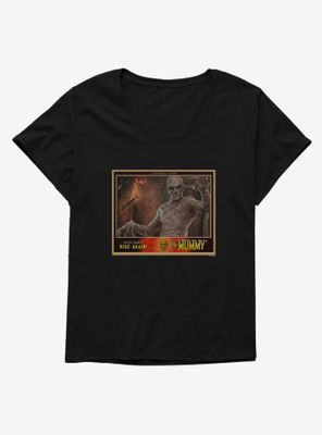 Universal Monsters The Mummy Rise Again Womens T-Shirt Plus