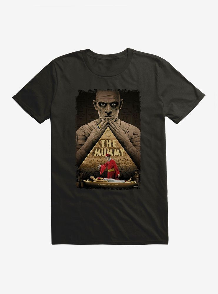 Universal Monsters The Mummy Poster T-Shirt