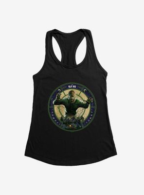 Universal Monsters The Wolf Man Moon Phases Womens Tank Top