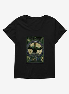 Universal Monsters The Wolf Man Graveyard Womens T-Shirt Plus