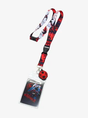 Marvel Spider-Man: Across the Spider-Verse Comic Strip Panel Lanyard - BoxLunch Exclusive