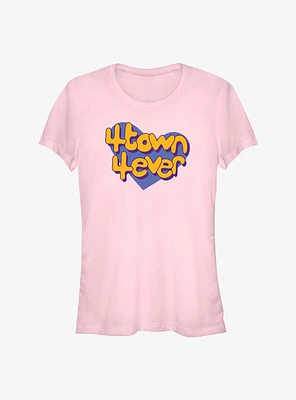 Disney Pixar Turning Red 4Town Heart Girls T-Shirt