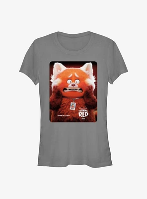 Disney Pixar Turning Red Panda Poster Girls T-Shirt