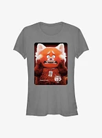 Disney Pixar Turning Red Panda Poster Girls T-Shirt