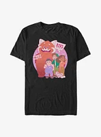 Disney Pixar Turning Red Panda Group T-Shirt