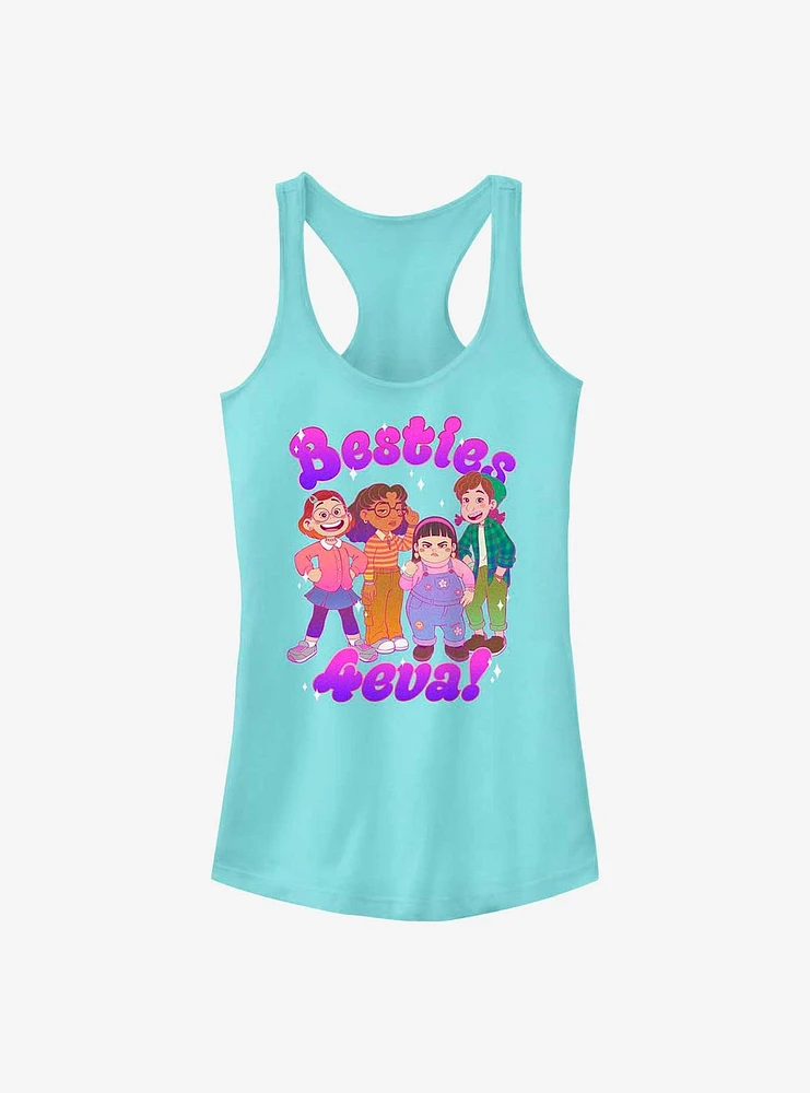 Disney Pixar Turning Red Besties Group Girls Tank