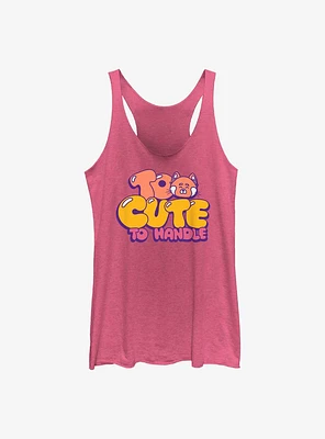 Disney Pixar Turning Red Cute Panda Girls Tank