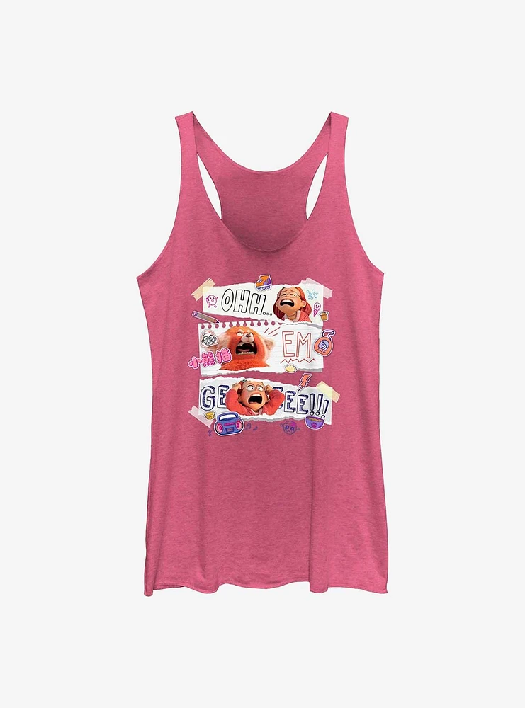 Disney Pixar Turning Red Oh Em Gee Girls Tank