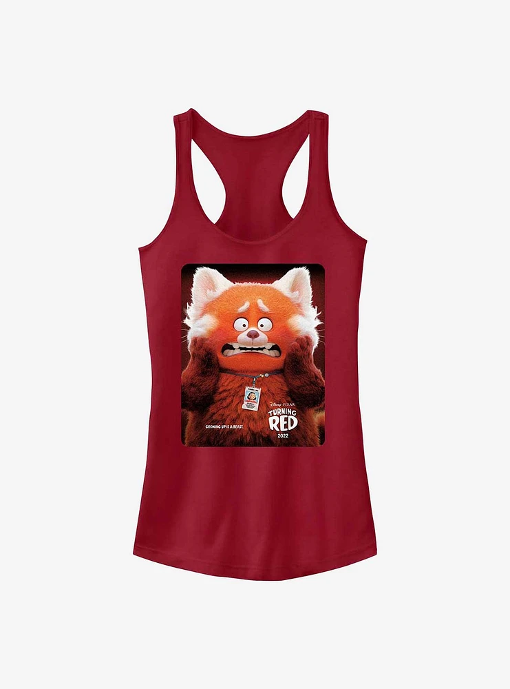 Disney Pixar Turning Red Panda Poster Girls Tank