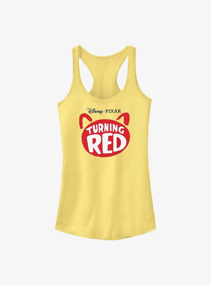 Disney Pixar Turning Red Logo Girls Tank