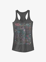 Disney Pixar Turning Red Super Doodle Girls Tank